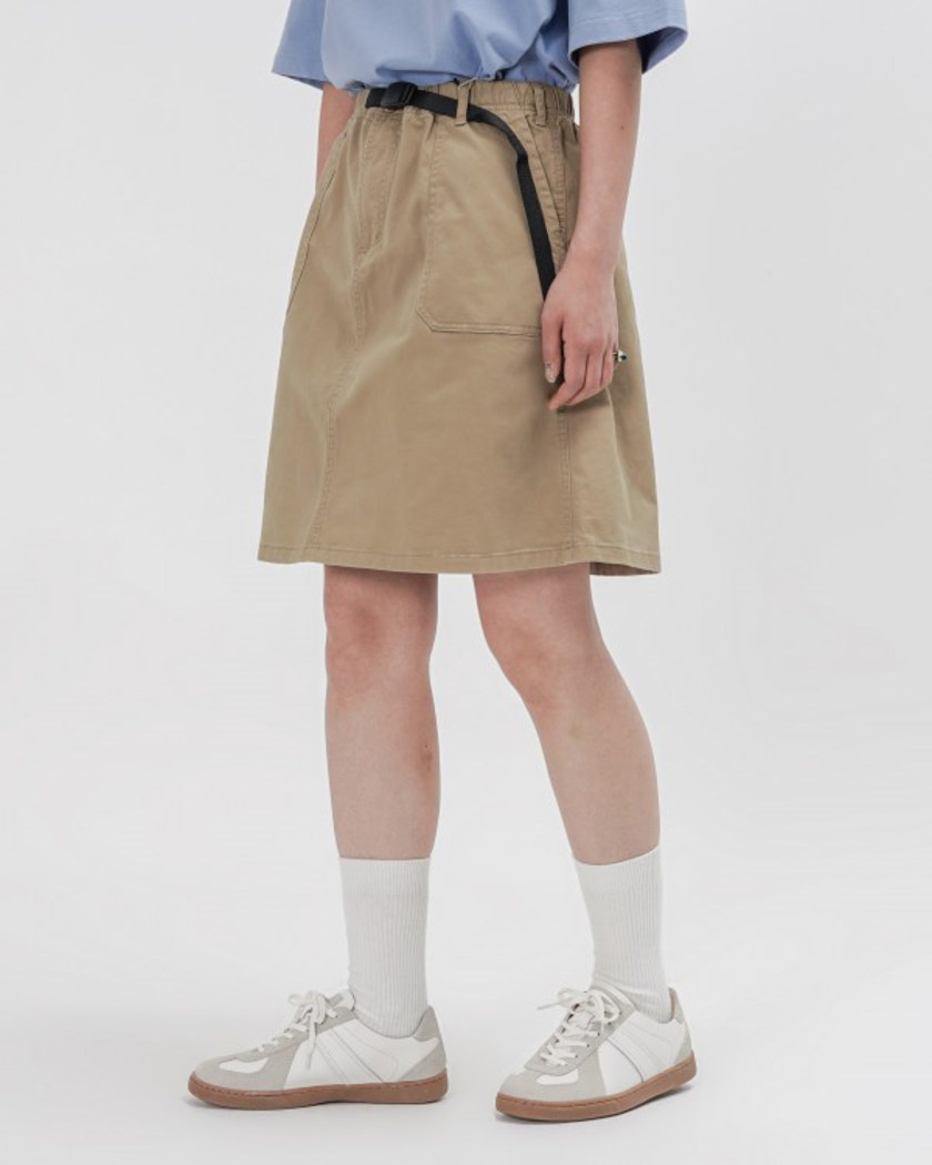 20SS GRAMICCI MIDDLE CUT SKIRT CHINO