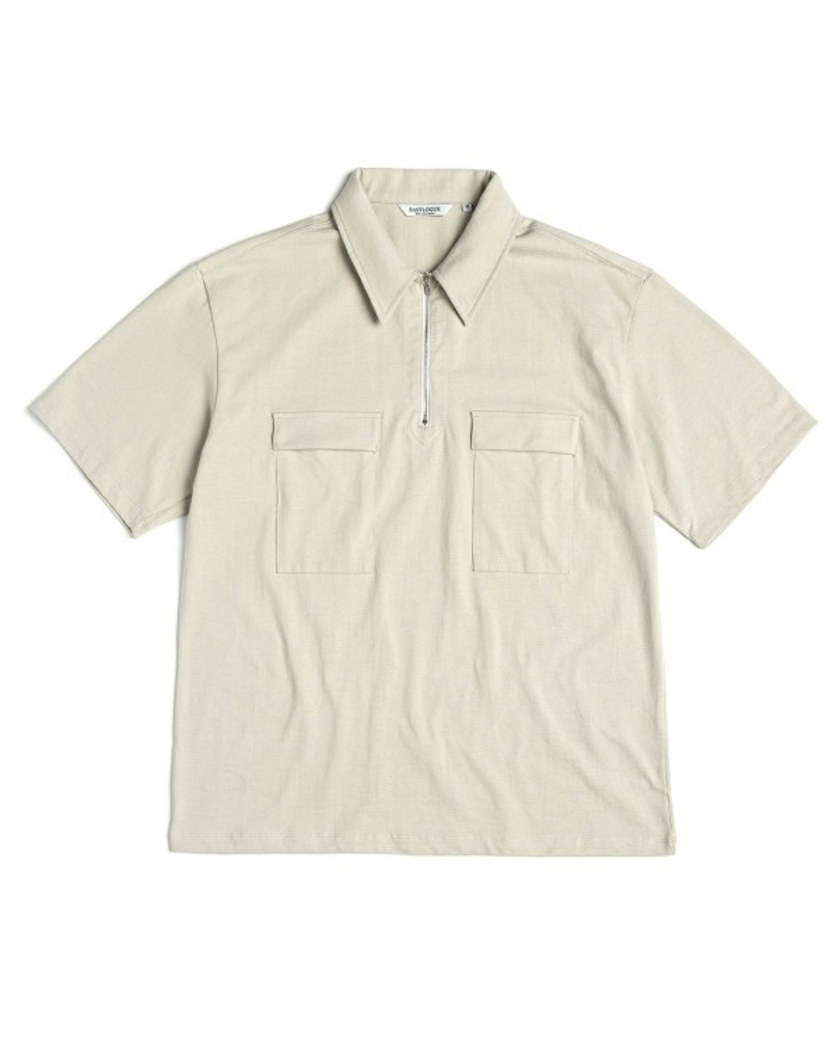 21SS EASTLOGUE SCOUT PULLOVER T-SHIRT CREAM