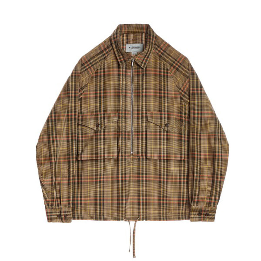 20FW EASTLOGUE SCOUT PULLOVER SHIRT BEIGE MULTI CHECK