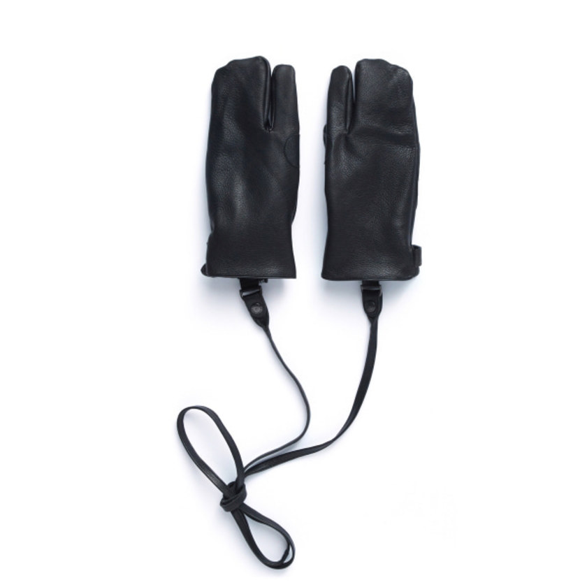 19FW EASTLOGUE RIFLE LEATHER GLOVES BLACK