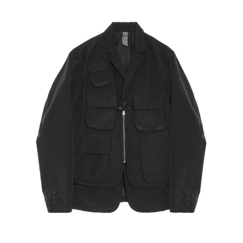 20FW UNAFFECTED LAYERED JACKET BLACK