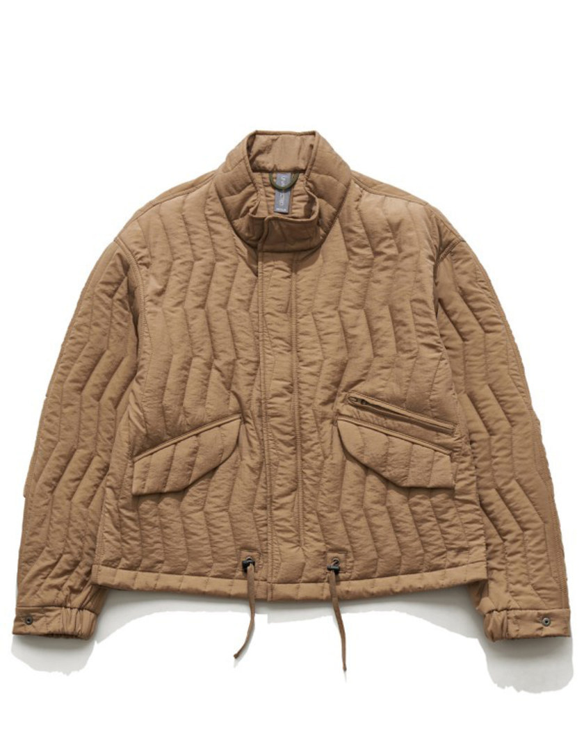 21FW UNAFFECTED QUILTED BLOUSON BEIGE