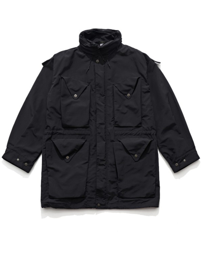21FW UNAFFECTED EXTREAM PARKA BLACK